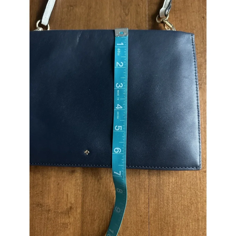 KATE SPADE Madison Daisy Lane Sima Blazer Blue Multi Clutch Shoulder Handbag